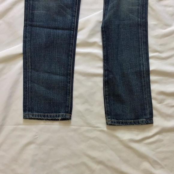 🔴𝗕𝗢𝗚𝗢🔴Current/Elliot The Fling Loved Blue Jeans Distressed - Picture 10 of 16
